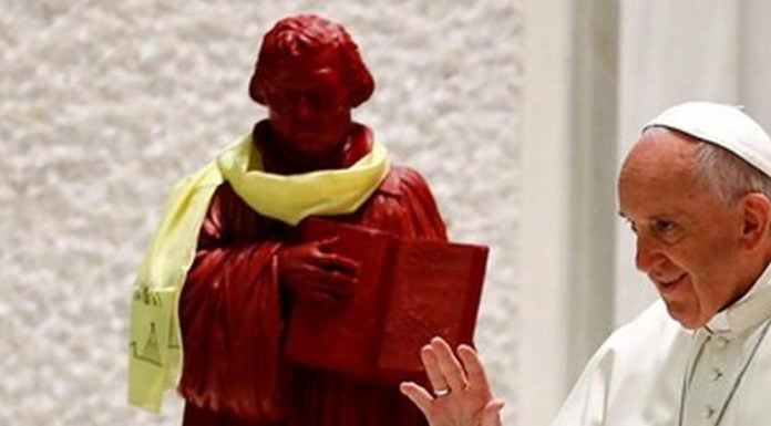 Francisco y “San” Martín Lutero: Perfectamente juntos