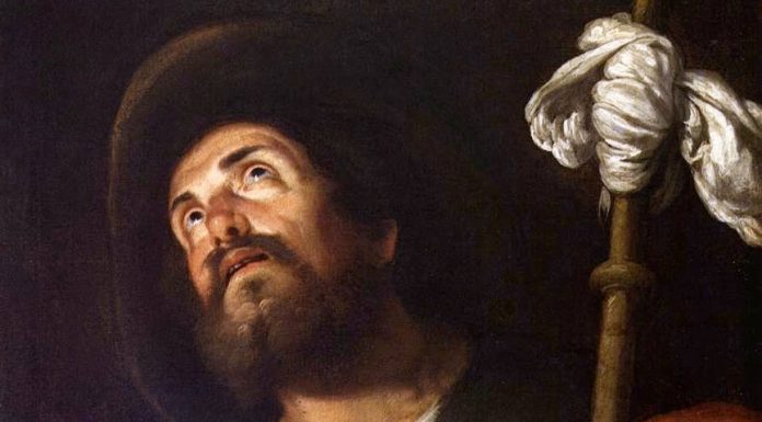 Desprendimiento de las riquezas y del mundo (de la vida de San Roque de Montpellier)