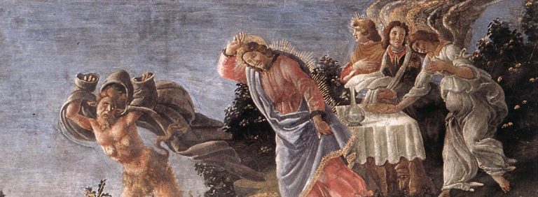 De la tentación de Cristo en el desierto