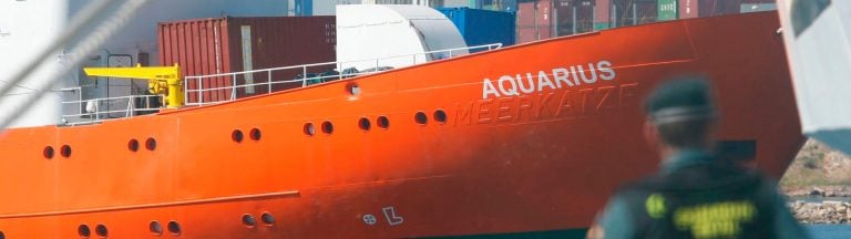 Los emigrantes, el caso del Aquarius y las palabras del cardenal Francesco Montenegro
