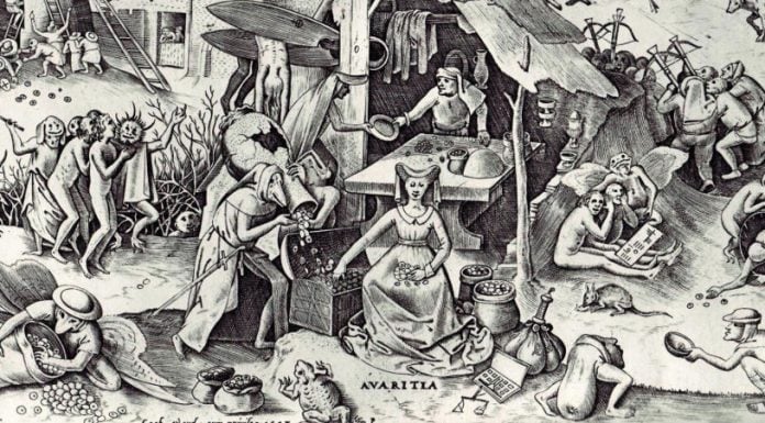 De los vicios y sus remedios: la avaricia