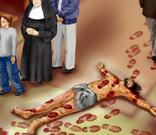 COMUNIÓN EN LA MANO: El suelo teñido de Sangre