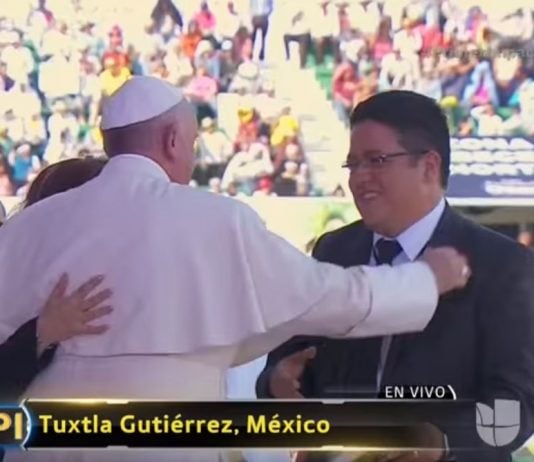Pareja de Divorciados vueltos a casar no arrepentidos son enaltecidos en acto del Papa Francisco