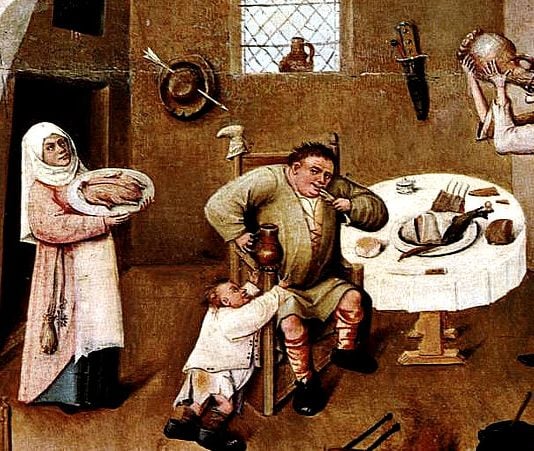 De los vicios y sus remedios: la gula