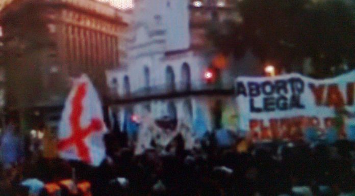 Feministas atacan Catedral de Mar del Plata. Violencia y vulgaridad