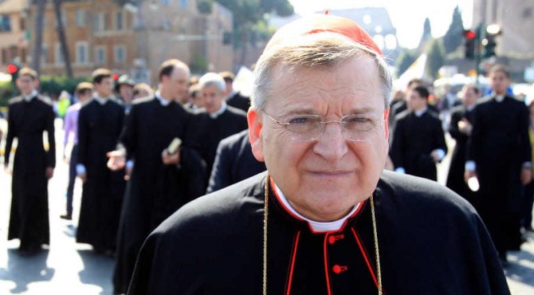 Líder de Caballeros de Malta restablecido por el Papa culpa al cardenal Burke por la «crisis»