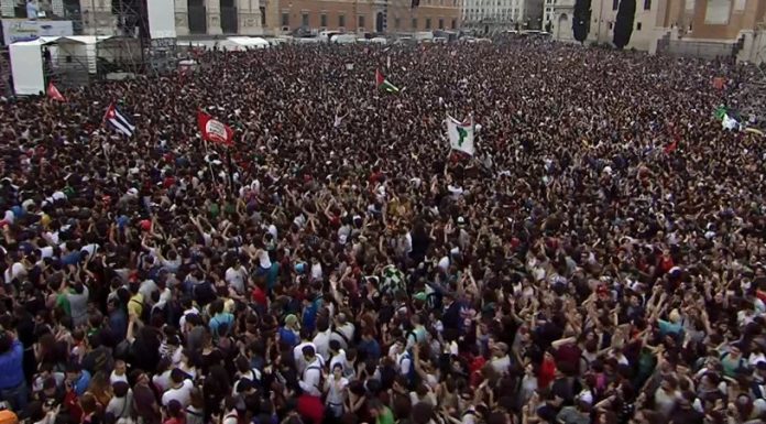 La inmensa manifestación pro-familia de Roma