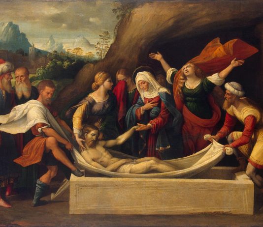 Descendimiento de la cruz y sepultura del Señor
