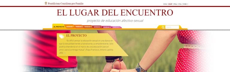 Jornada Mundial de la Juventud: Espacio del Vaticano para la educación sexual