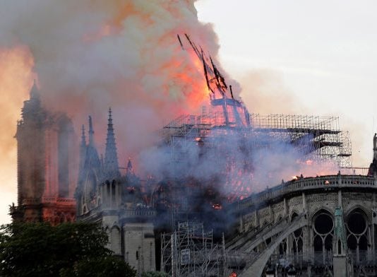 Semana Santa 2019: arde la Iglesia