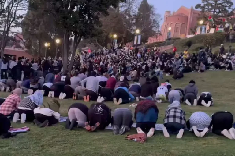 Universitarios postrados ante Alá: la alianza entre el islam y la ideología woke